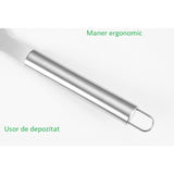 Set 5 Ustensile pentru Gratar, Vivimall, din Otel Inoxidabil, Geanta Oxford, Argintiu - vivimall.ro