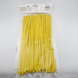Baloane de modelaj Flippy galben folosite la petrecere, figurine create din latex, vedere lifestyle