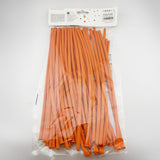 Set 50 baloane latex Flippy portocaliu aranjate, greutate 1,8 g per unitate, vedere de ansamblu