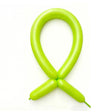 Baloane de Modelaj, Flippy, Set 50 bucati, Model Standard, din Latex, 30 x 1.5 cm, 1.8 g per unitate, pana la 150 cm, Verde deschis - vivimall.ro