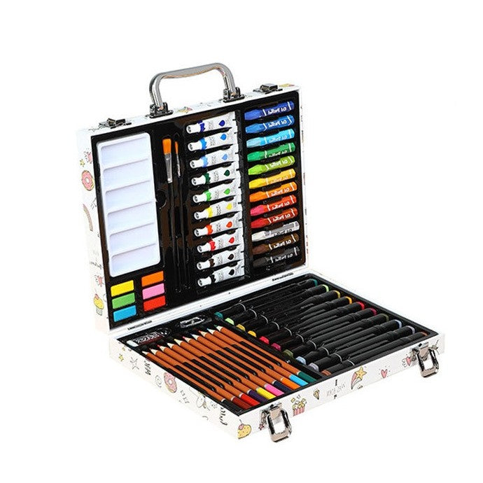 Set 53 Piese Pentru Desen Si Pictura, Tip Servieta