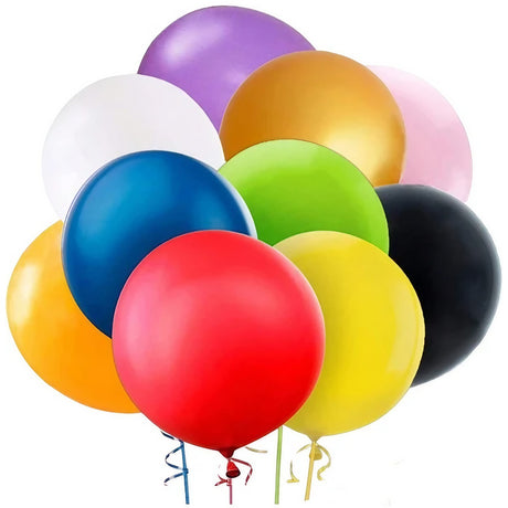 Set 6 Baloane Din Latex, 45 Cm, E - vivimall.ro