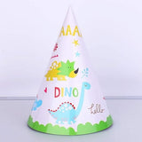 Set 6 Coifuri, Vivimall, Colectia Dino Park, 20 x 14 cm, din Carton, Multicolor - vivimall.ro