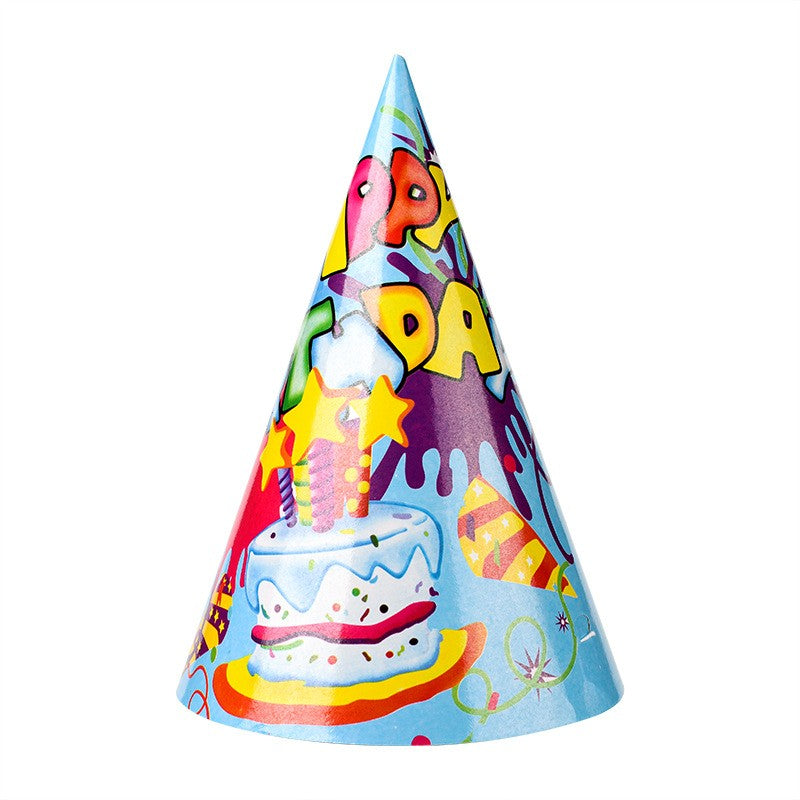 Set 6 Coifuri Happy Birthday, Modele Diverse, Pentru Petrecere, Tematica Aniversare - vivimall.ro