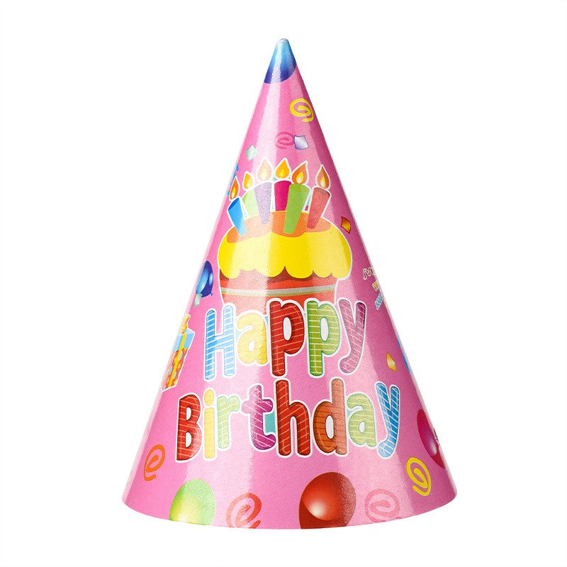 Set 6 Coifuri Happy Birthday, Modele Diverse, Pentru Petrecere, Tematica Aniversare - vivimall.ro