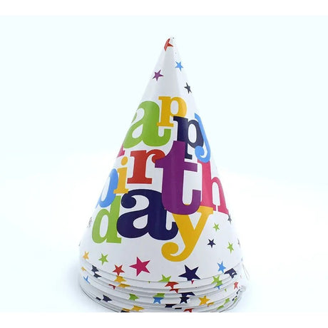 Set 6 Coifuri Pentru Petrecere Happy Birthday | ColorFest - vivimall.ro
