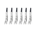 Set 6 Fluiere Party Cu Franjuri, Din Plastic,