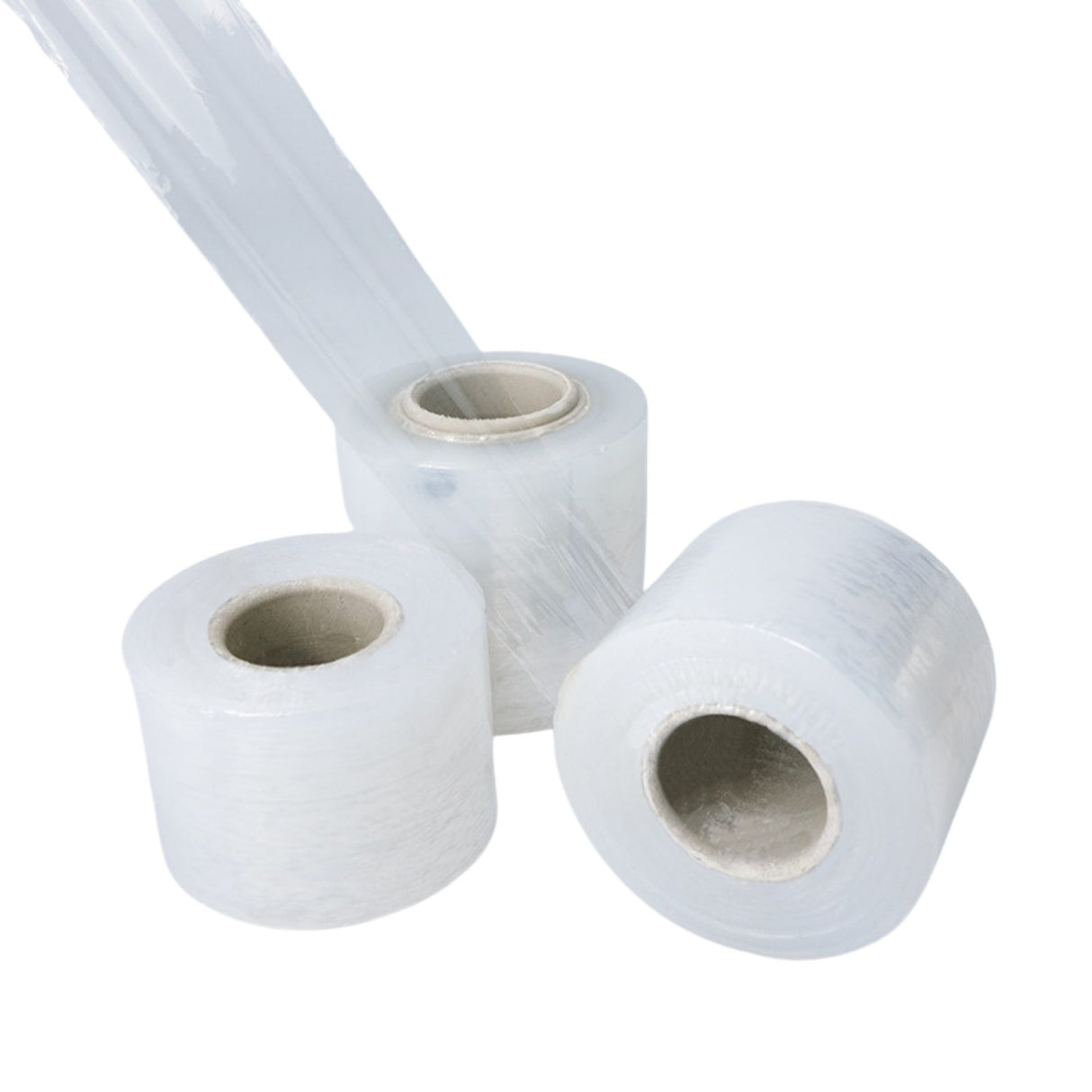 Ambalaj set 6 mini role folie stretch manuală Vivimall, specificații tehnice vizibile