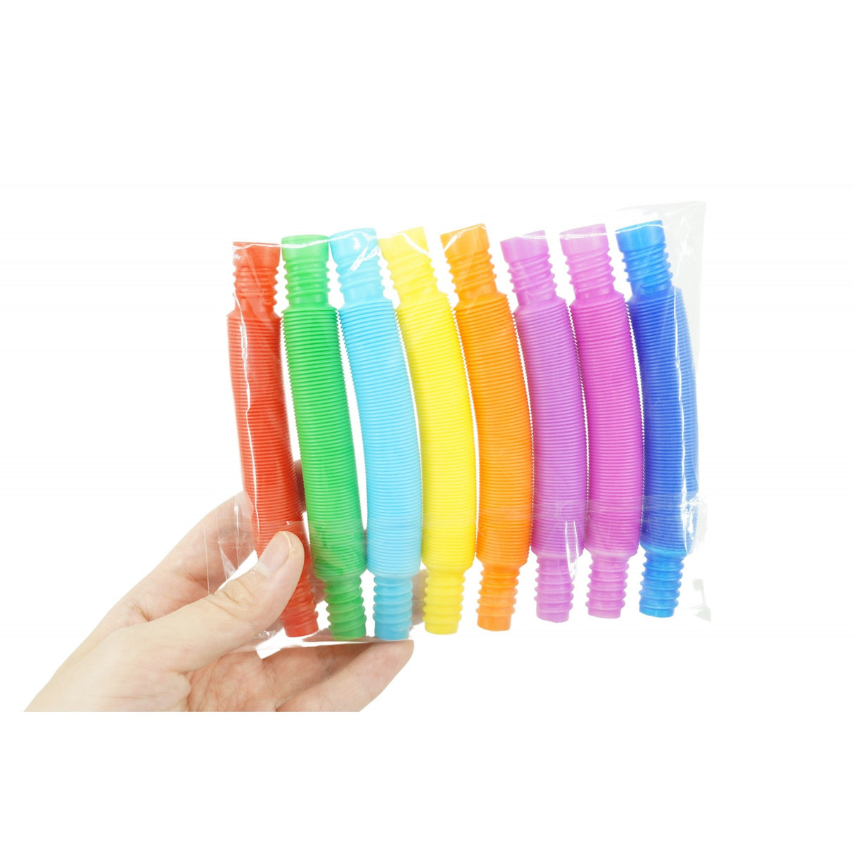 Set 6 Pop tube, Flippy, Jucarie senzoriala, Antistres, Diverse Culori