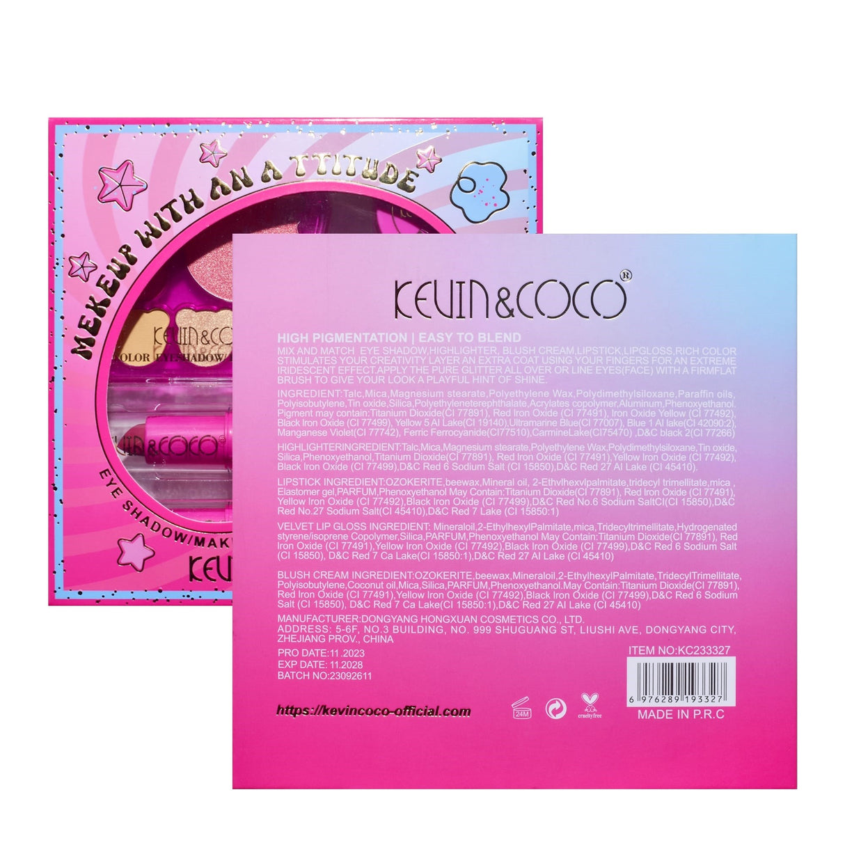 Set 6 Produse Machiaj | PinkBear - vivimall.ro