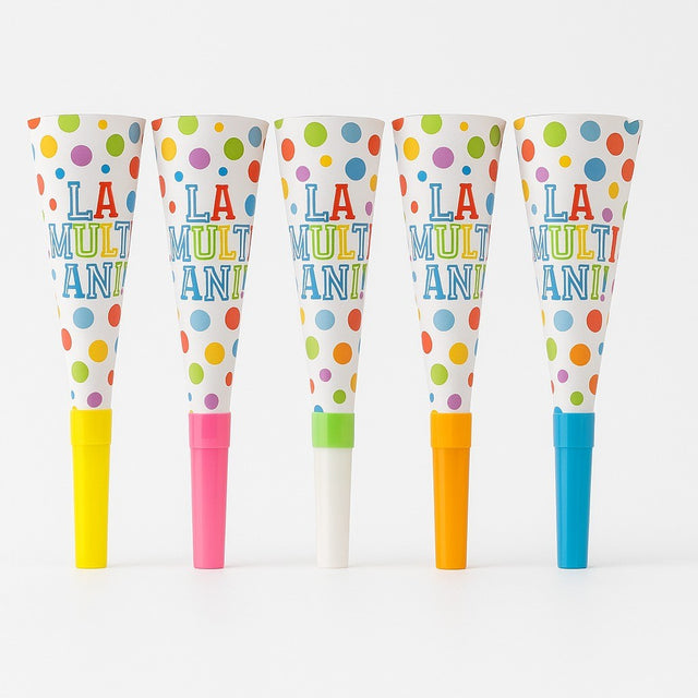 Set 6 Suflatori Colectia La Multi Ani | PartyPop - vivimall.ro