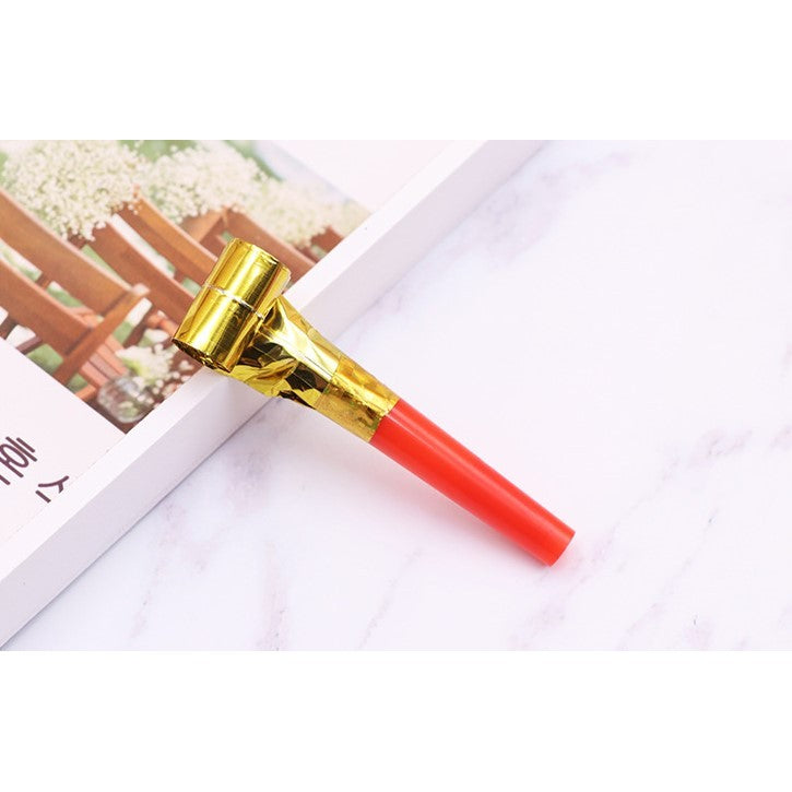 Set 6 Suflatori, Pentru Petrecere, Tematica Aniversare, 8 Cm, E - vivimall.ro