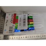 Set 6 Fluiere Party Cu Franjuri, Din Plastic,