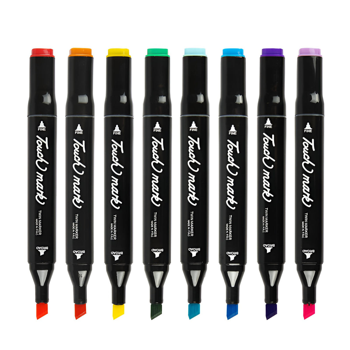 Set Cutie 60 Markere, Cu Alcool, Artist Markers, Cutie Plastic Cu Maner - vivimall.ro