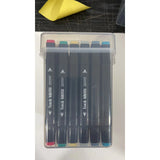 Set Cutie 60 Markere, Cu Alcool, Artist Markers, Cutie Plastic Cu Maner - vivimall.ro