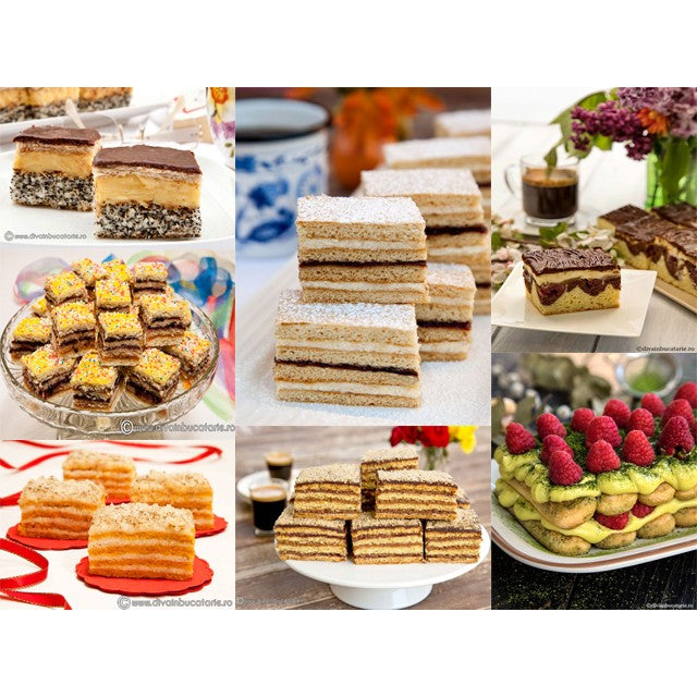 Set 66 Piese Ustensile pentru Ornare Prajituri, Vivimall, din Plastic si Otel Inoxidabil, Multicolor - vivimall.ro