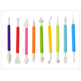 Set 66 Piese Ustensile Pentru Ornare Prajituri, Din Plastic Si Otel Inoxidabil, Multicolor - vivimall.ro
