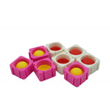 Set 8 Blocuri De Constructie Din Silicon, Pop Bubble, Fidget Toy, Puzzle