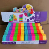 Puzzle Pentru Copii, Fidget Loop, Functie Stivuire, Bucle, Decompresie, Curcubeu, 20 Cm - vivimall.ro