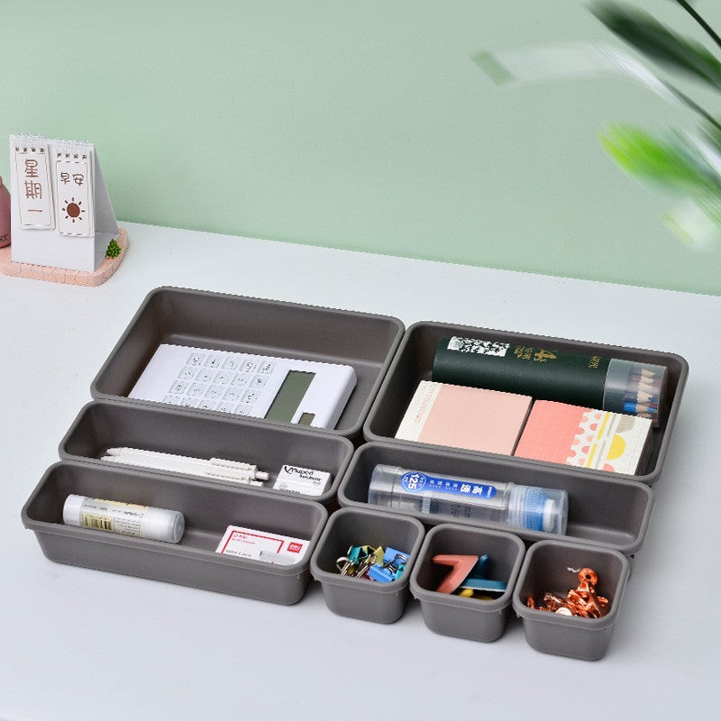 Set 8 cutii sertar multifunctionale | ClearOrganize - vivimall.ro