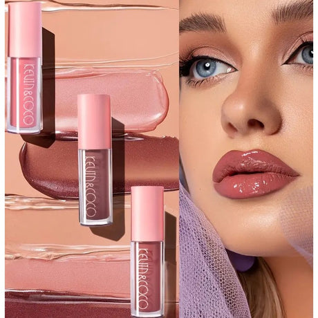 Set 8 Lip Glossuri Nude | NudeGlow - vivimall.ro