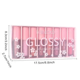 Set 8 Lip Glossuri Nude | NudeGlow - vivimall.ro