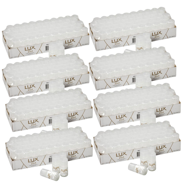 Set 8 Pachete Lux Professional 2-în-1, Sampon si Gel de Dus, 8×50×0,19 L - vivimall.ro