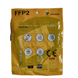 Set 950 bucati Masca de protectie faciala, Flippy, de unica folosinta pentru adulti, FFP2, KN95 CE 0370, 5 straturi, nesterila, ambalaj individual, Negru - vivimall.ro