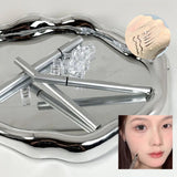 Kit de Aplicare Tus, Vivimall, pentru Incepatori, Accesoriu Machiaj, 4 Produse, Tus Impermeabil, Negru, Cutie Roz - vivimall.ro