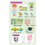 Set adapost pentru animalute Vivimall, casa de papusi cu mobilier si ustensile, activitati distractive - vivimall.ro