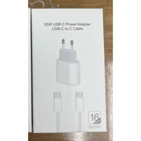 Incarcator Super Fast Charge, Flippy, Incarcator Fast Charge Compatibil Apple, 35 W, USB-C Adaptor, Cablu inclus USB-C, Alb - vivimall.ro
