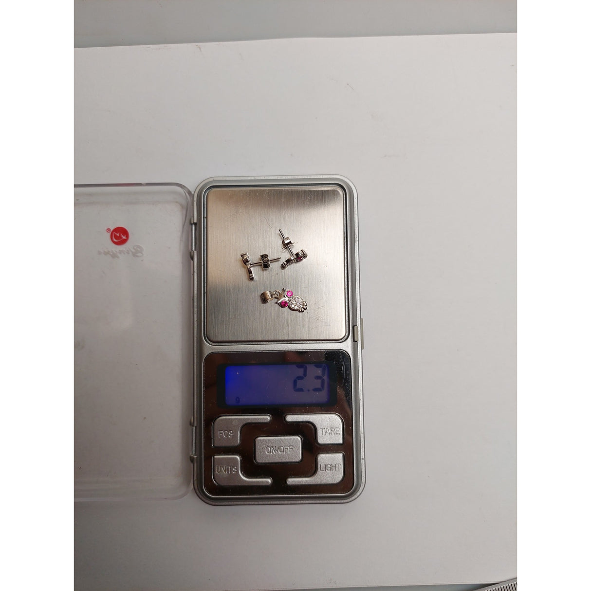 Set Argint 925 Bufnita Cu Ochi Colorati, Jolie Silver, 2.3G