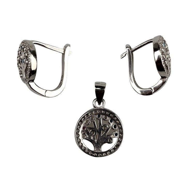 Set Argint 925 Copac in Cerc - vivimall.ro