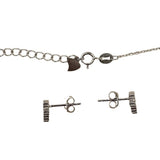 Set Argint 925 Cruce Cu Zirconii