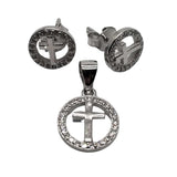 Set Argint 925 Cruce Incadrata