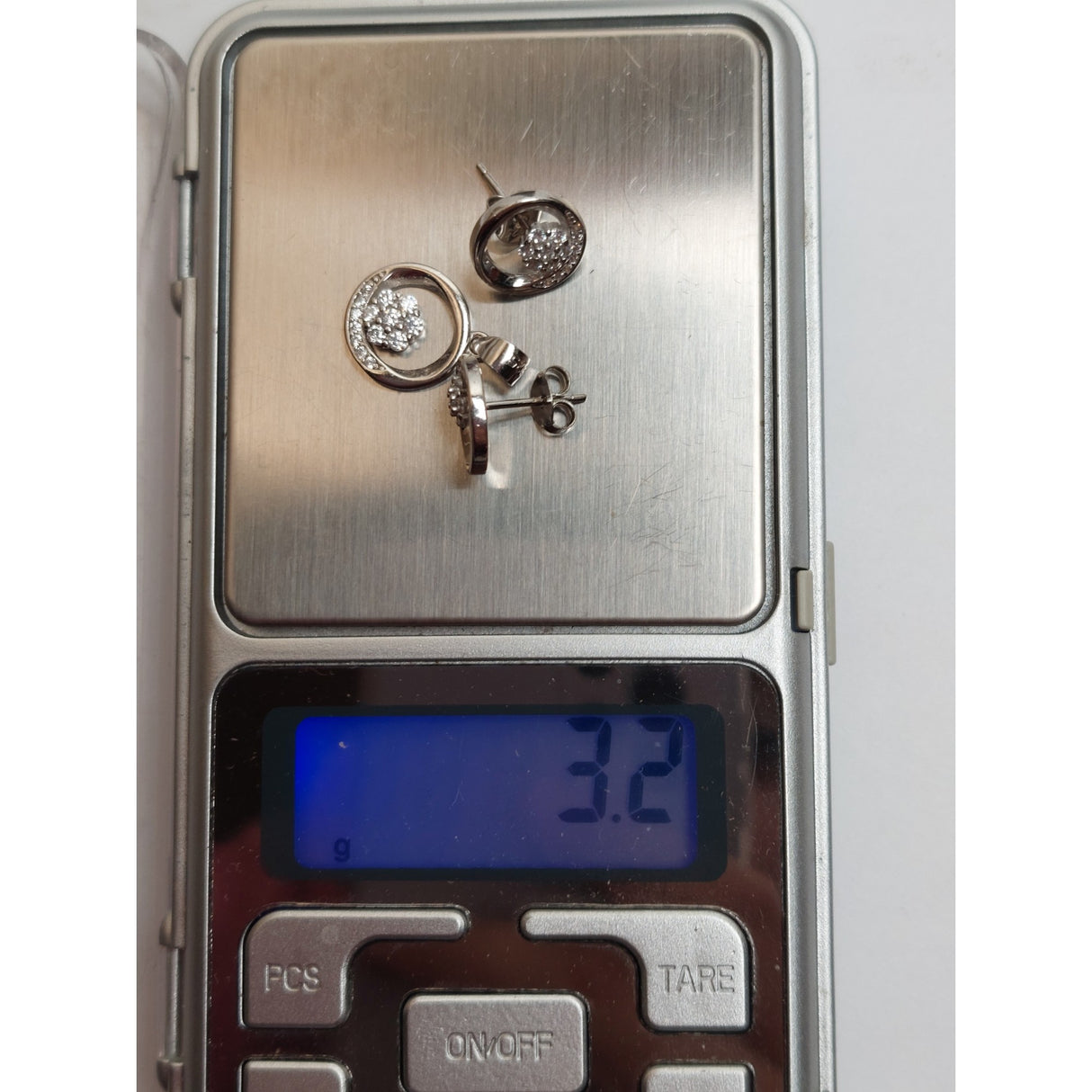 Set Argint 925 Floare Pe Cerc, Jolie Silver, 3.2G