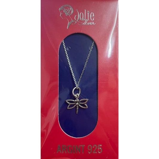 Set Argint 925, Jolie Silver, Libelula - vivimall.ro