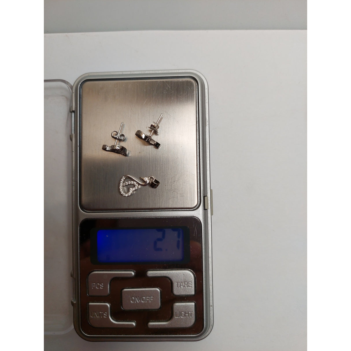 Set Argint 925 Lebada Cu Inima, Jolie Silver, 2.7G