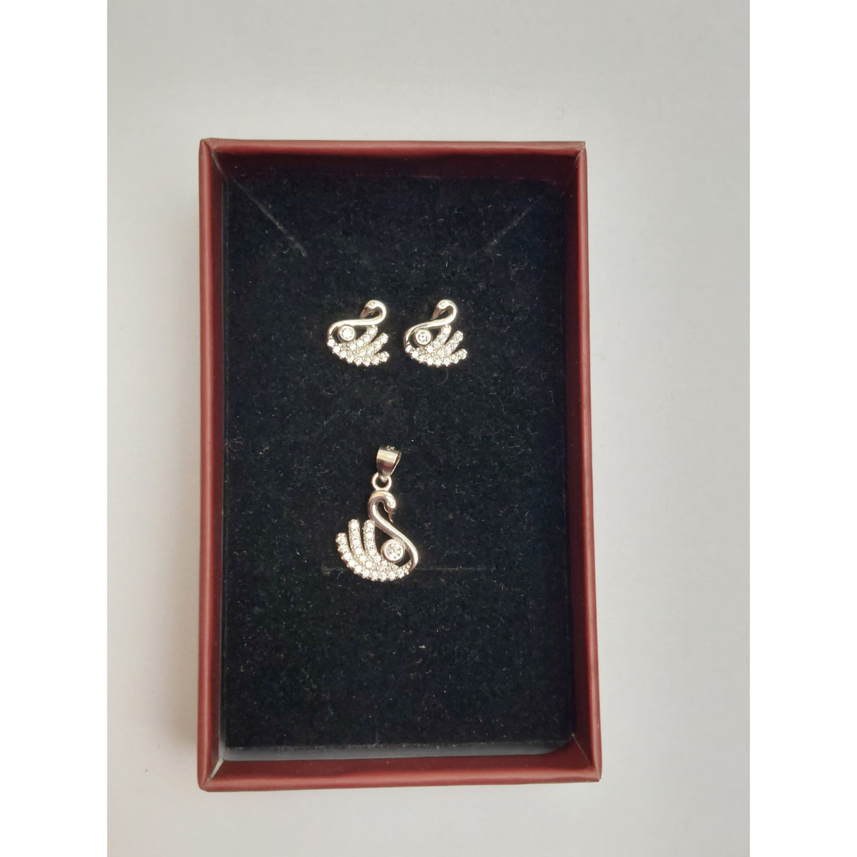 Set Argint 925 Lebada Cu Zirconii, Jolie Silver, 2.7G
