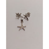 Set Argint 925 Stelute Asimetrice, Jolie Silver, 1.8g, 1.5 cm x 1.1 cm - vivimall.ro