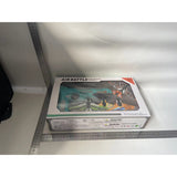 Set Arma de jucarie tip lansator de avioane, Air Battle, Turcoaz