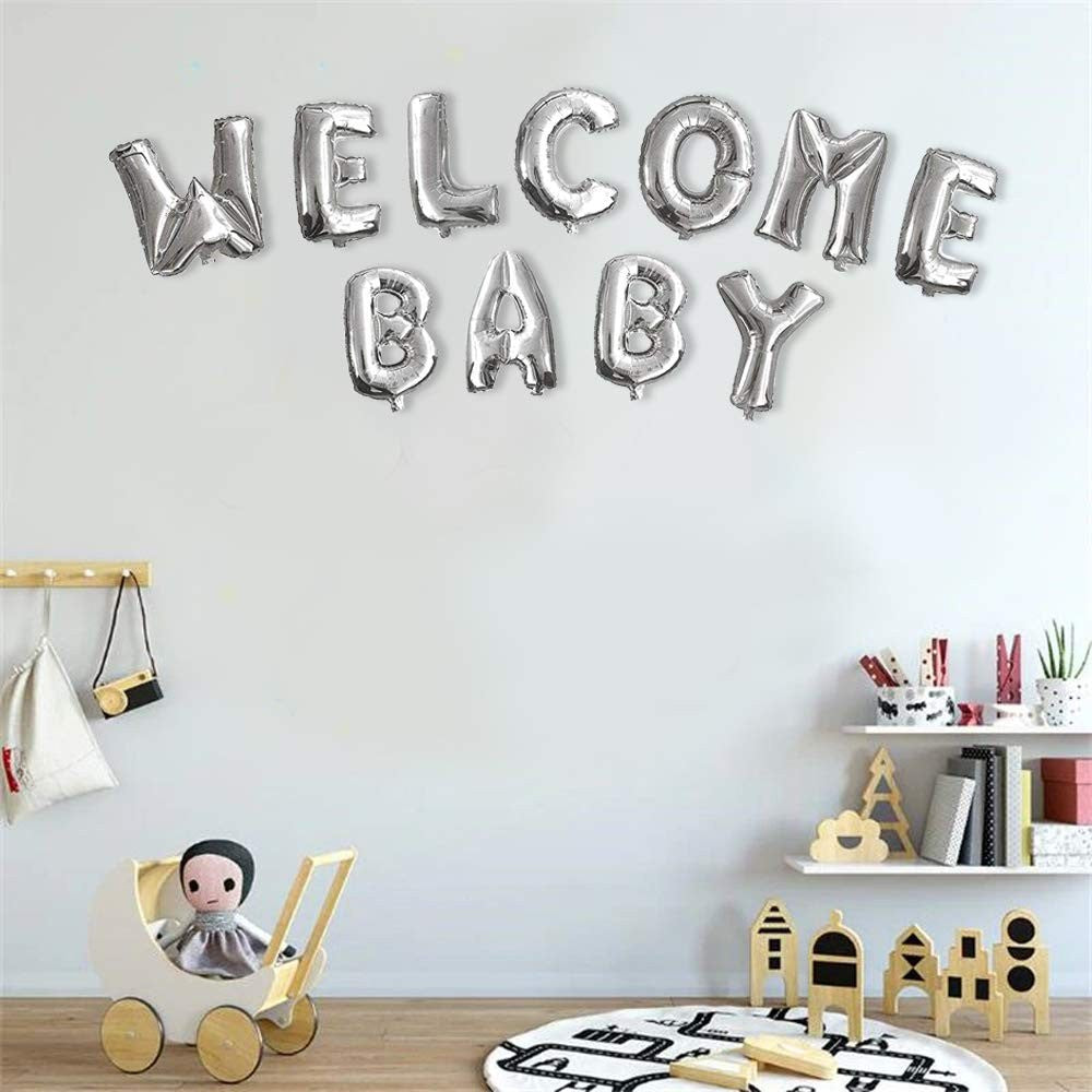 Set Baloane Din Folie Metalizata, Figurine Litere, Tema Aniversare, 40 Cm, Ambalaj Individual, Pai Inclus, Umflare Cu Aer Sau Heliu - vivimall.ro