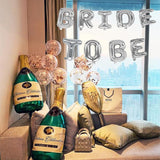 Set Baloane Din Folie Metalizata, Litere De 40 Cm, Baloane Party, Ambalaj Individual, Pai Inclus, Umflare Cu Aer Sau Heliu - vivimall.ro