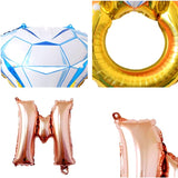 Set Baloane Din Folie Metalizata, Litere De 40 Cm, Tema Iubire, Baloane Party, Ambalaj Individual, Pai Inclus, Umflare Cu Aer Sau Heliu - vivimall.ro