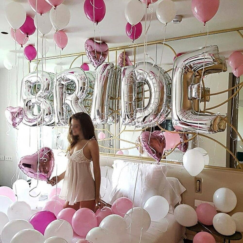 Set Baloane Din Folie Metalizata, Litere De 40 Cm, Tema Iubire, Baloane Party, Ambalaj Individual, Pai Inclus, Umflare Cu Aer Sau Heliu