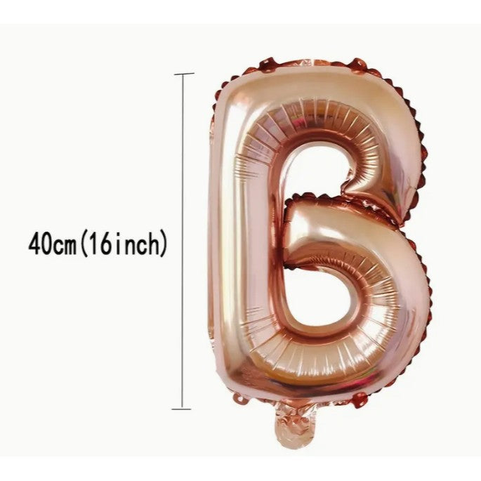 Set Baloane Din Folie Metalizata, Litere De 40 Cm, Tema Iubire, Baloane Party, Ambalaj Individual, Pai Inclus, Umflare Cu Aer Sau Heliu