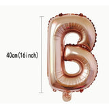 Set Baloane Din Folie Metalizata, Litere De 40 Cm, Tema Iubire, Baloane Party, Ambalaj Individual, Pai Inclus, Umflare Cu Aer Sau Heliu