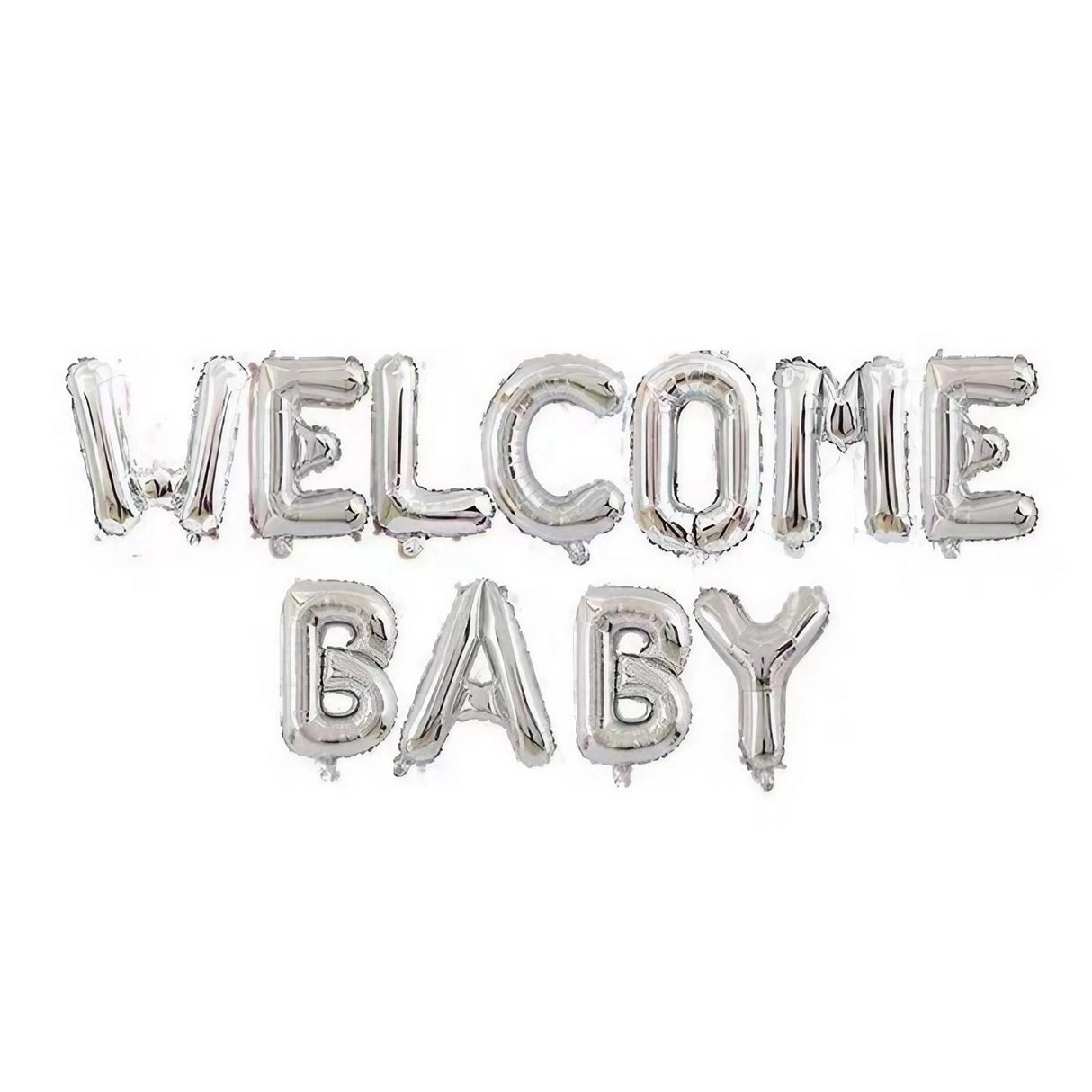 Set Baloane Din Folie Metalizata, Figurine Litere, Tema Aniversare, 40 Cm, Ambalaj Individual, Pai Inclus, Umflare Cu Aer Sau Heliu - vivimall.ro
