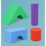 Set cuburi moi din spumă 29 piese | BuildaSoft - vivimall.ro