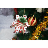 Set brad artificial de Craciun si elemente decorative tip pin, inaltime 210 cm, diametru 115 cm, 350 ramuri cu ace 3D 12 cm, Flippy, verde, suport metalic inclus - vivimall.ro